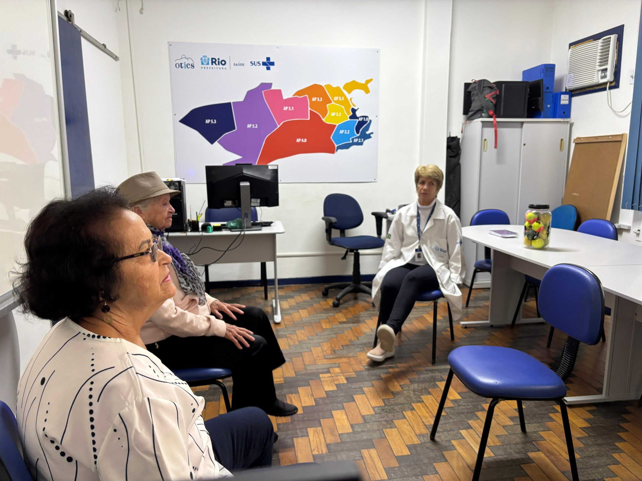 Grupo de Fisioterapia do CMS Manoel José Ferreira