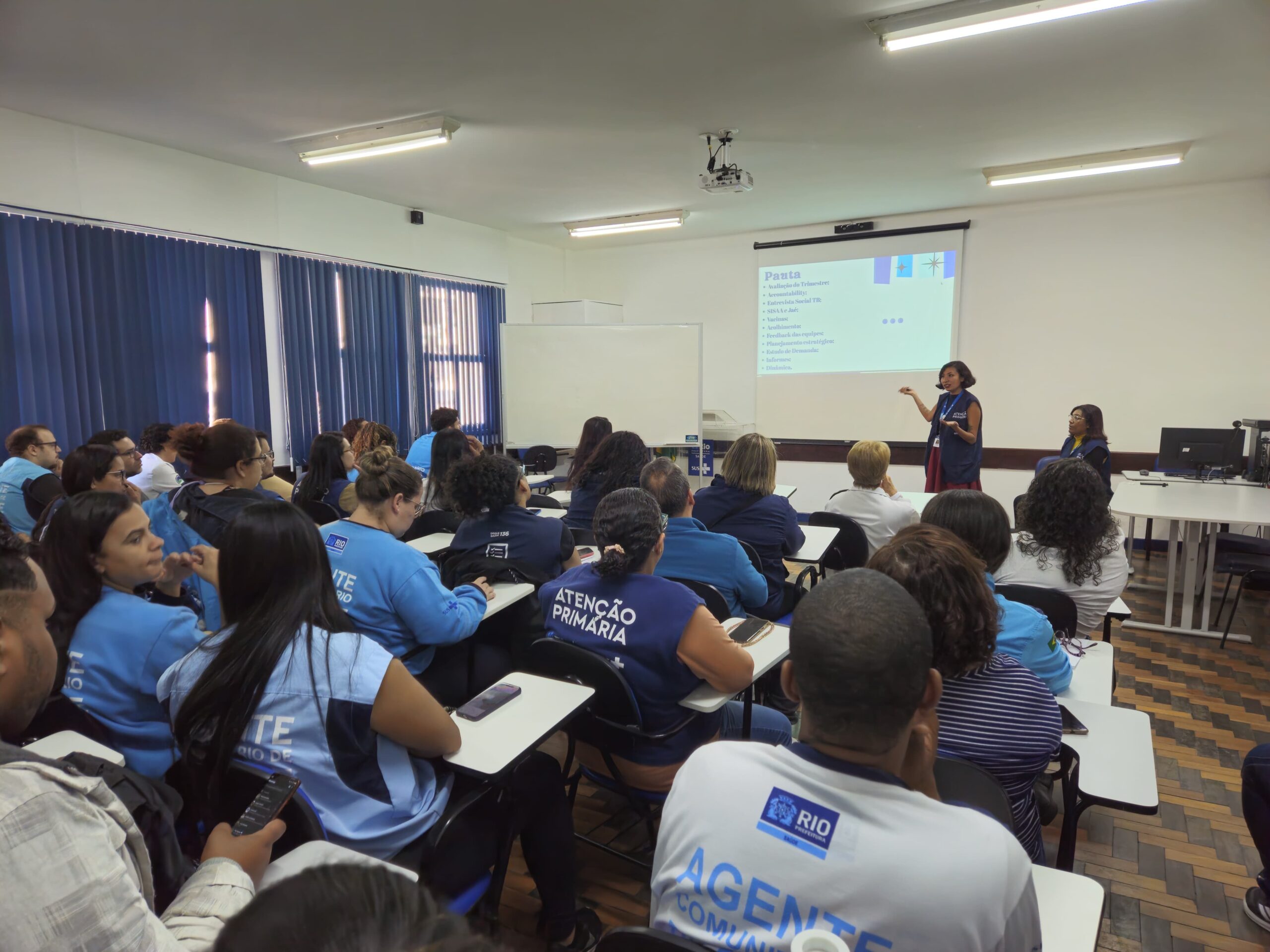 Reunião Geral do Centro Municipal de Saúde Manoel José Ferreira