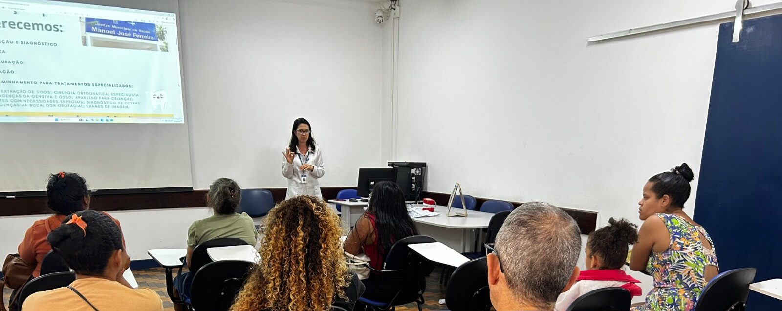 Grupo de Saúde Bucal do CMS Manoel José Ferreira
