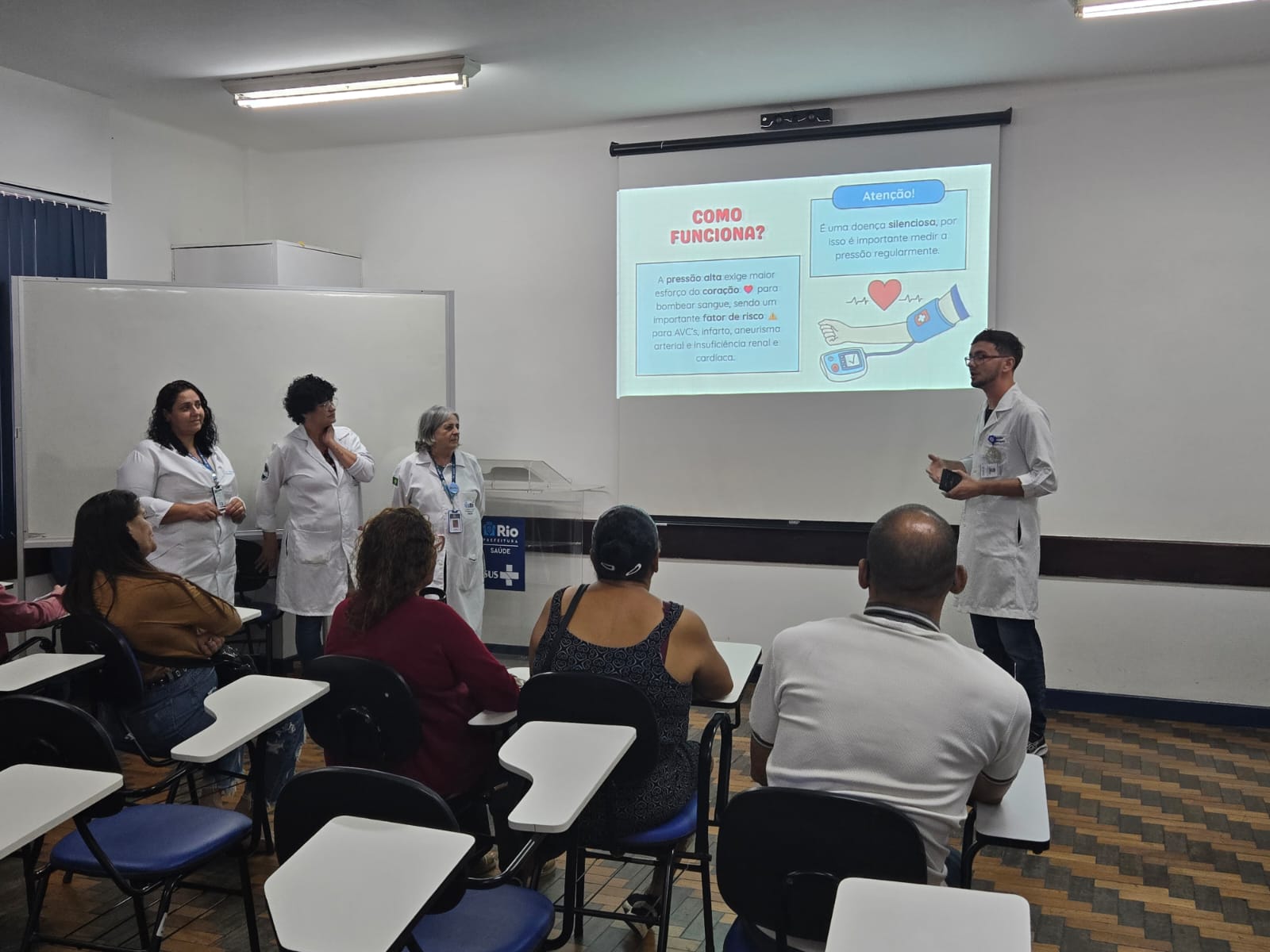 Grupo de Hipertensão e Diabetes do CMS Manoel José Ferreira