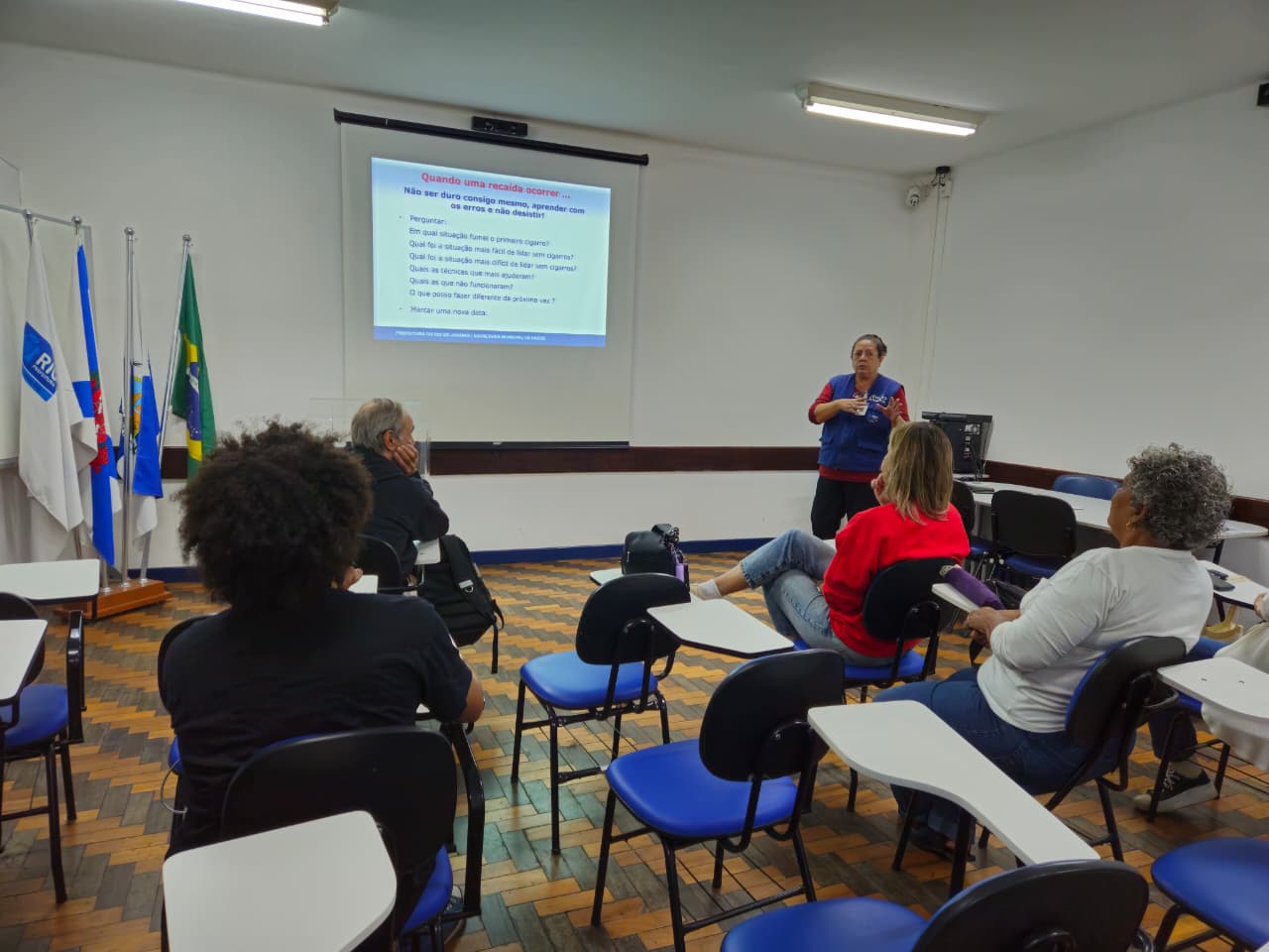 Grupo Antitabagismo do CMS Manoel José Ferreira