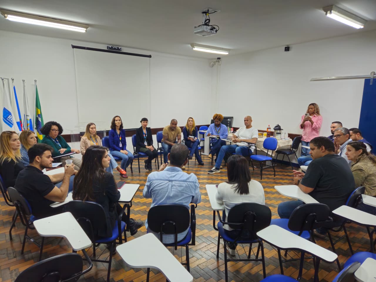 Reunião de Planejamento para Ação na Comunidade Santo Amaro