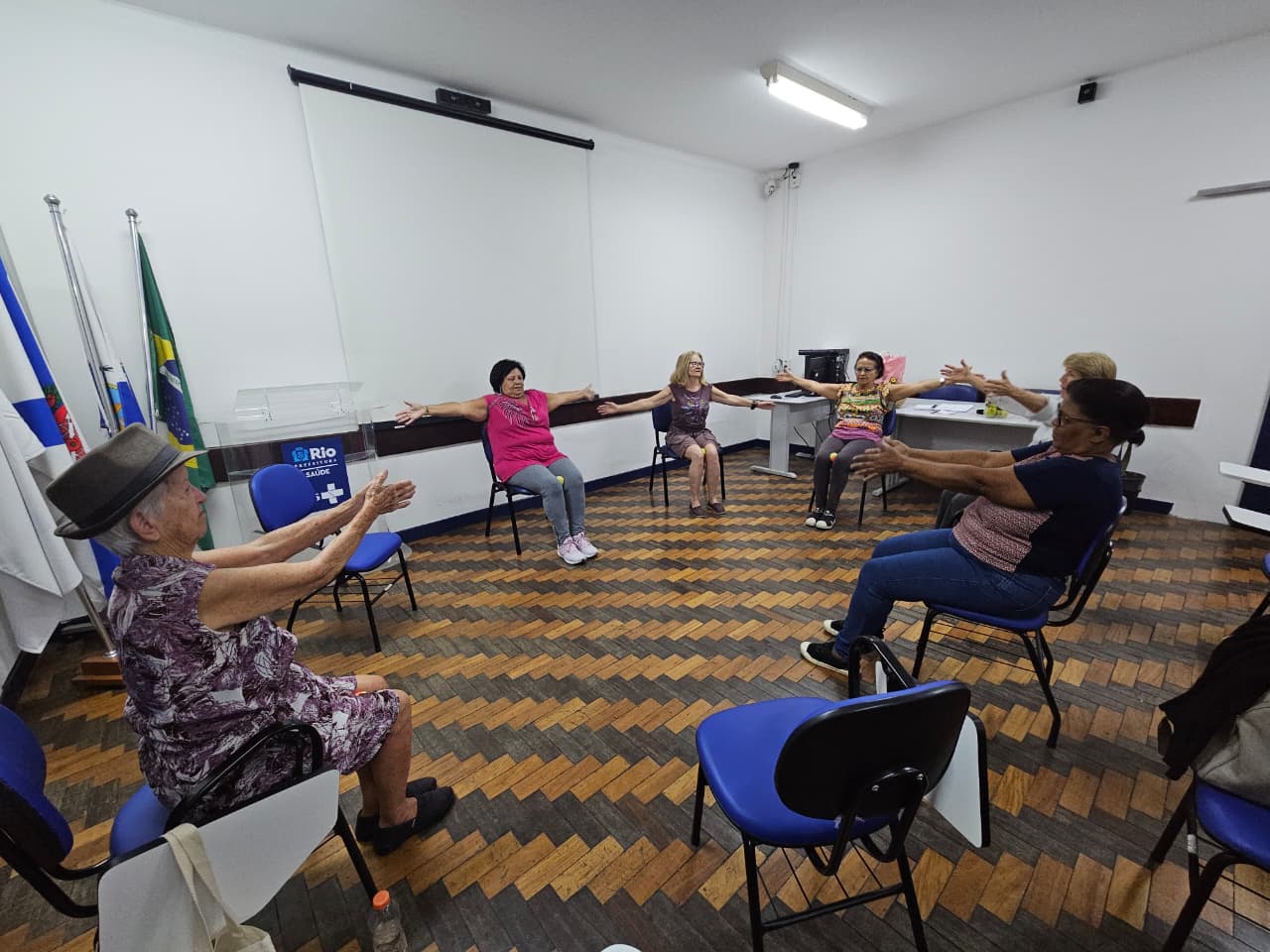 Grupo de Fisioterapia do CMS Manoel José Ferreira