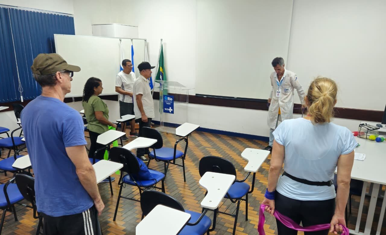 Grupo de Fisioterapia do CMS Manoel José Ferreira