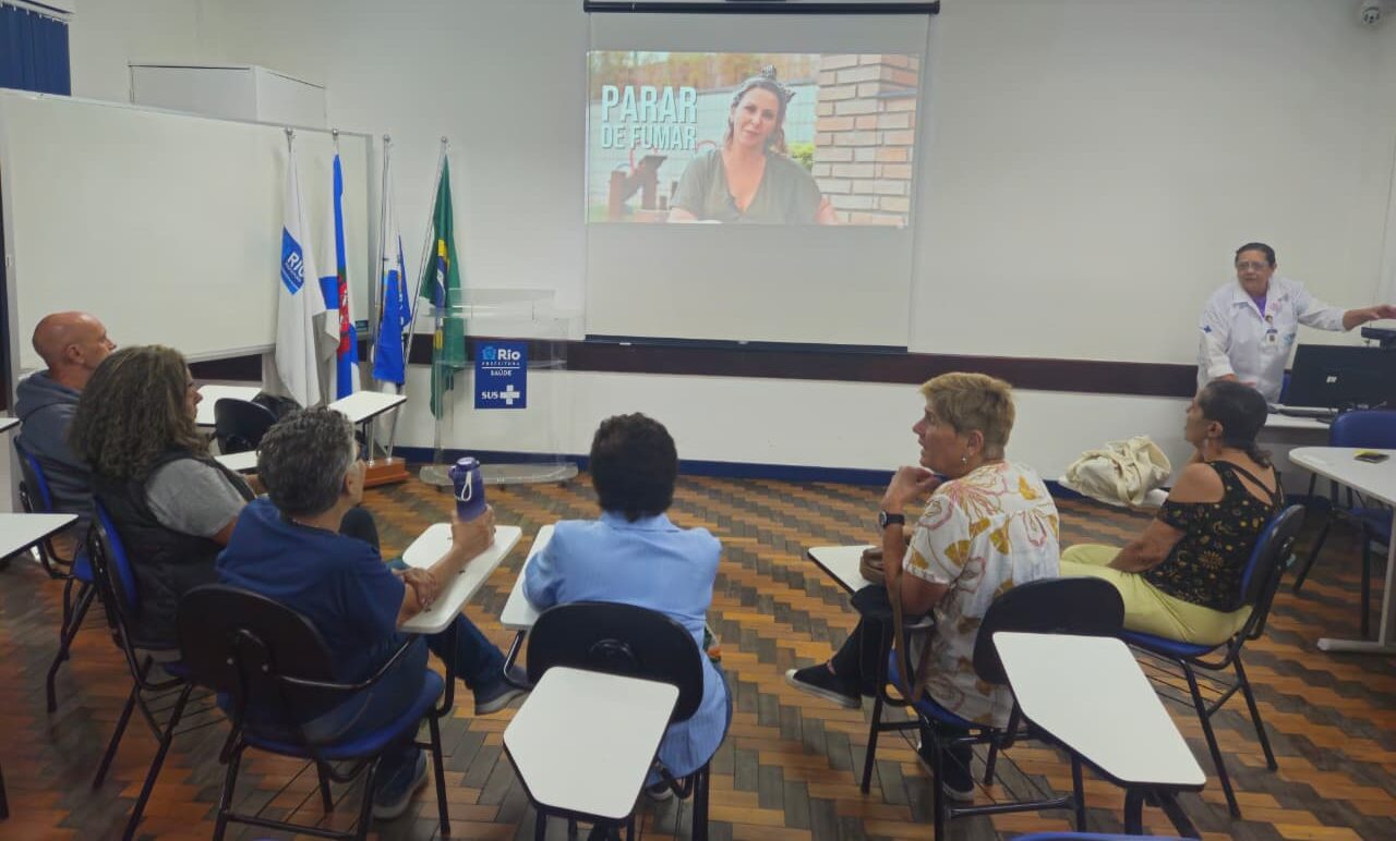Grupo Antitabagismo do CMS Manoel José Ferreira
