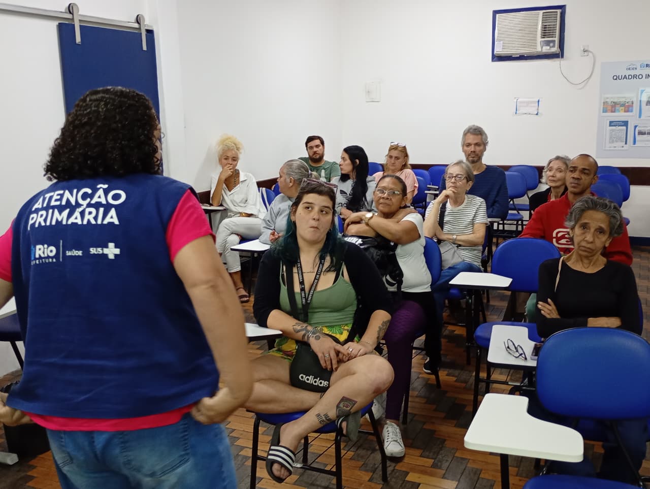 Grupo Antitabagismo do CMS Manoel José Ferreira