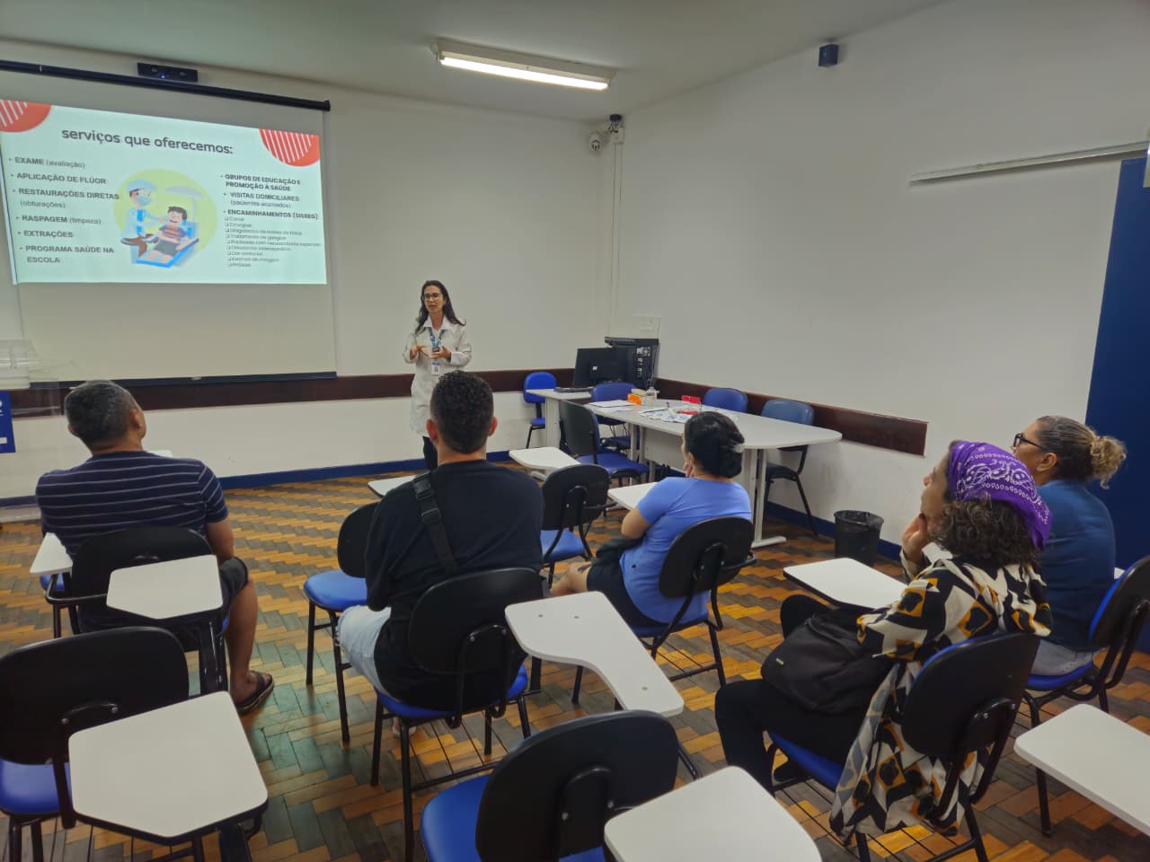 Grupo de Saúde Bucal do CMS Manoel José Ferreira