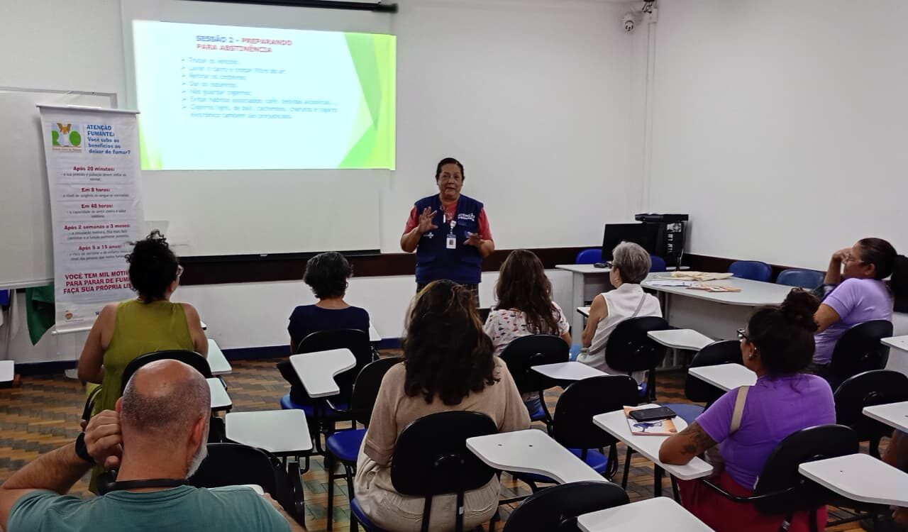 Grupo Antitabagismo do CMS Manoel José Ferreira