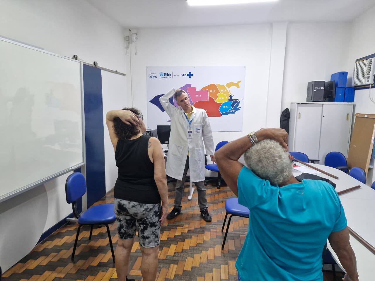 Grupo de Fisioterapia do CMS Manoel José Ferreira