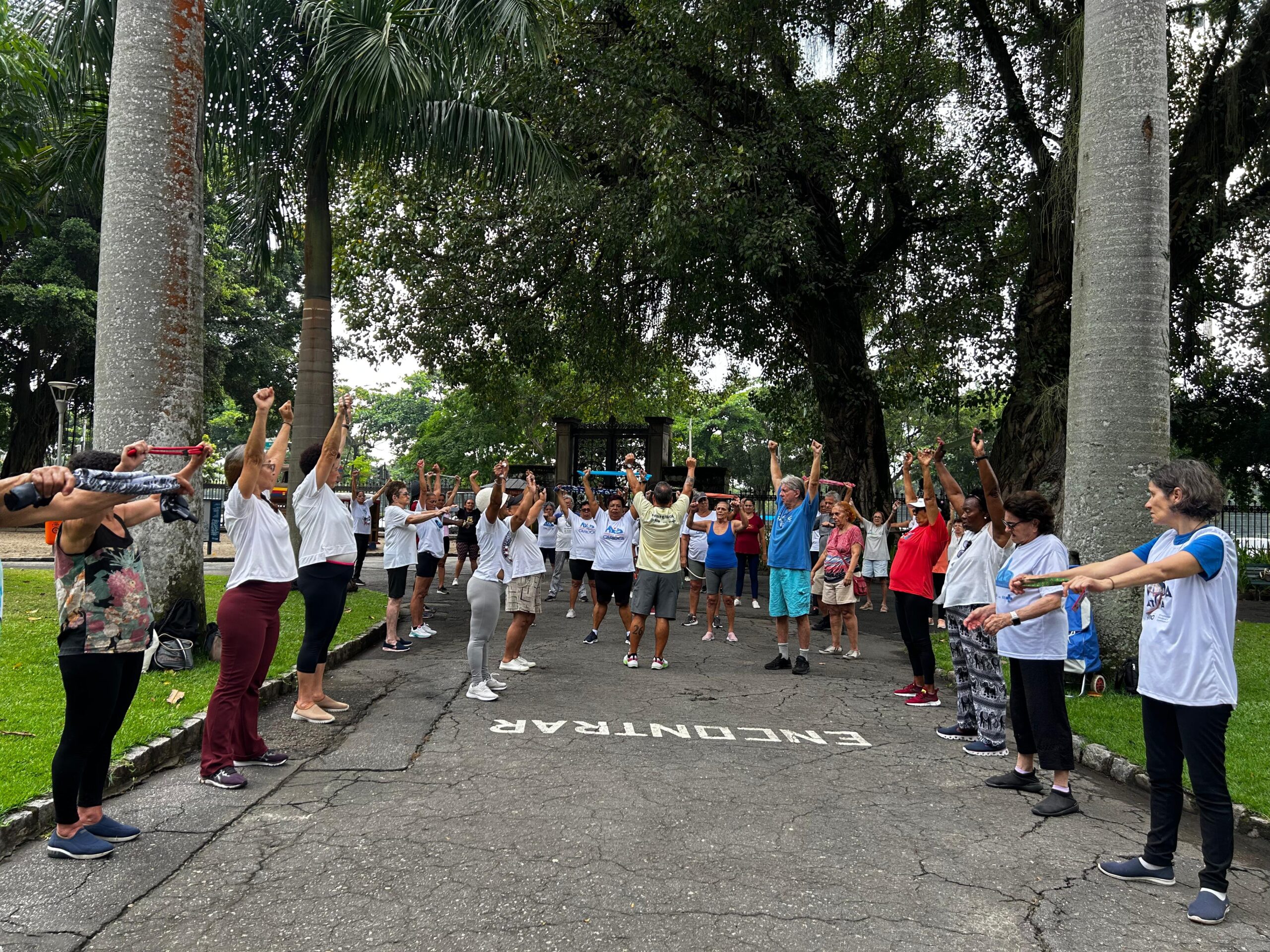 Programa Academia Carioca promove saúde e bem-estar no Palácio do Catete