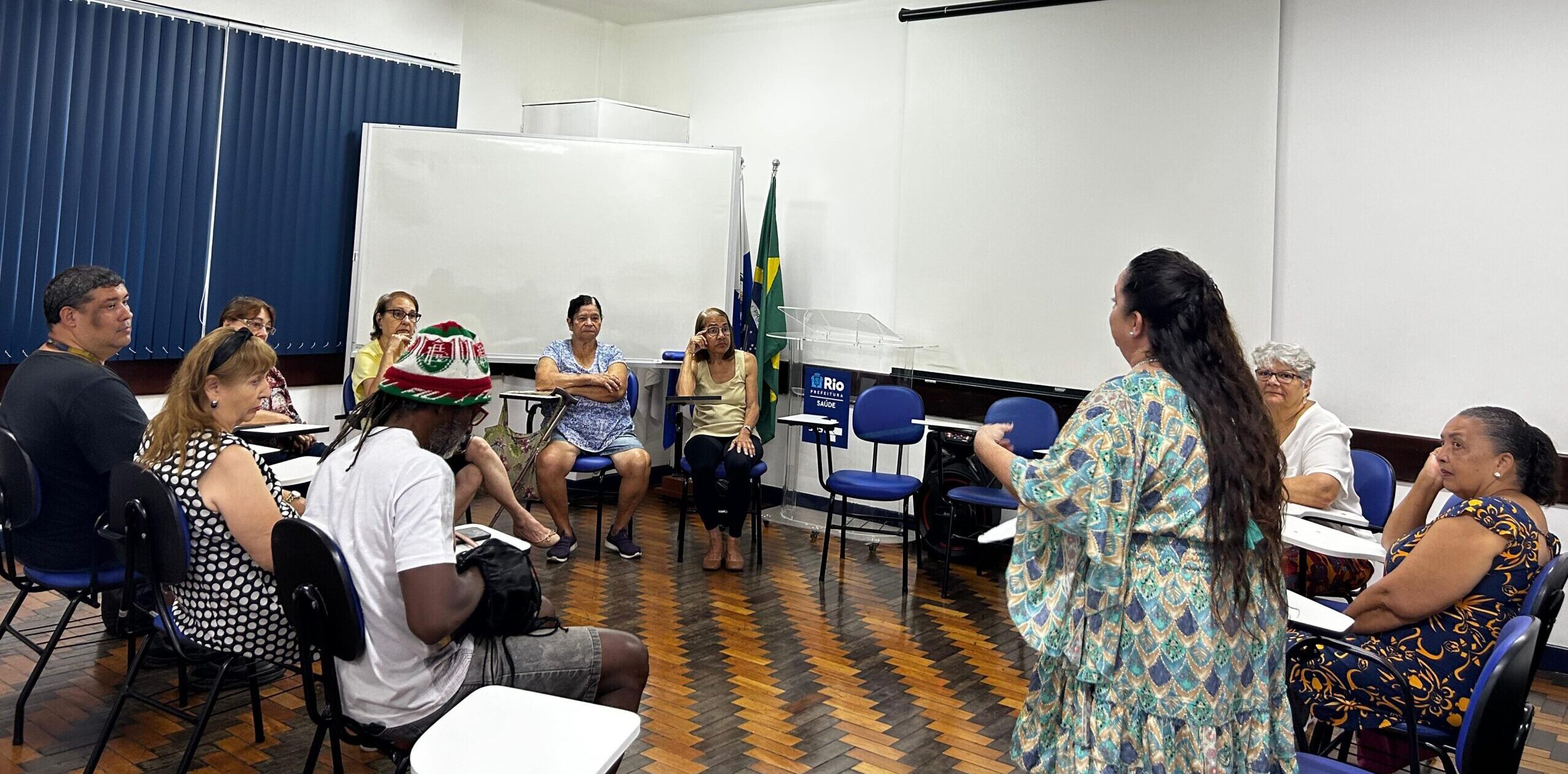 Grupo de Terapia Integrativa do CMS Manoel José Ferreira