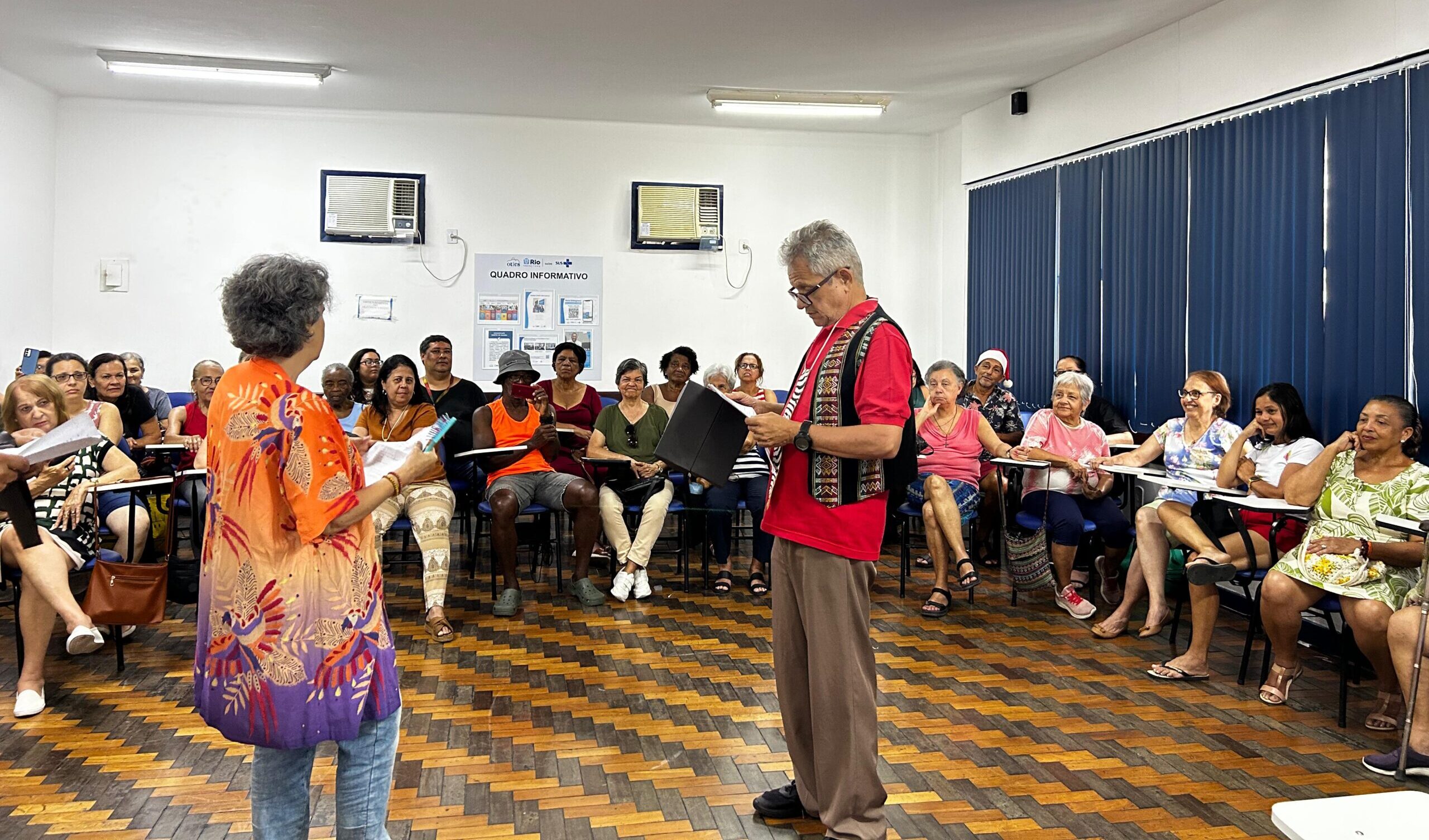 Confraternização do Grupo de Terapia Integrativa do CMS Manoel José Ferreira