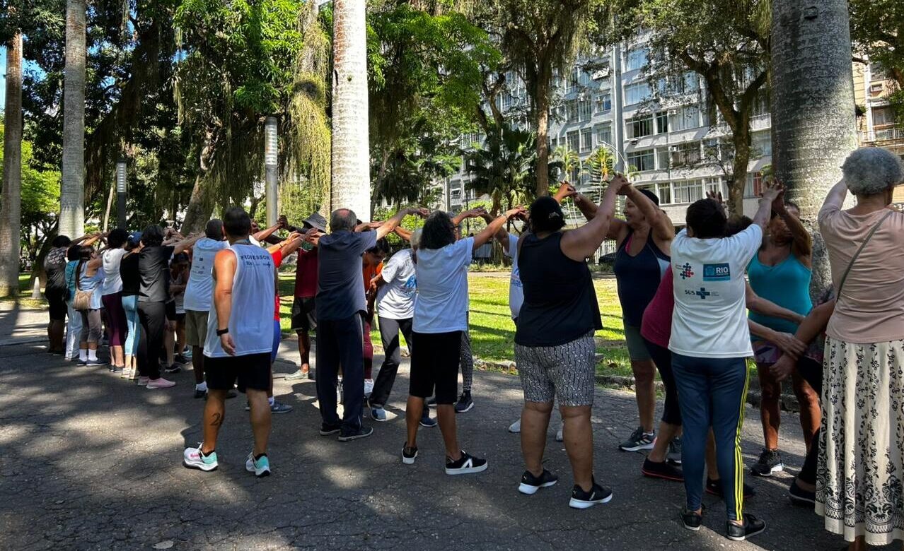 Aula do Programa Academia Carioca no Palácio do Catete