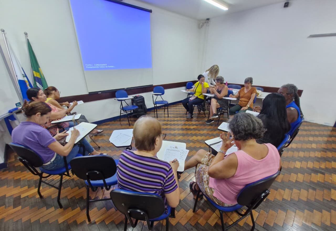 Grupo de Terapia Integrativa do CMS Manoel José Ferreira