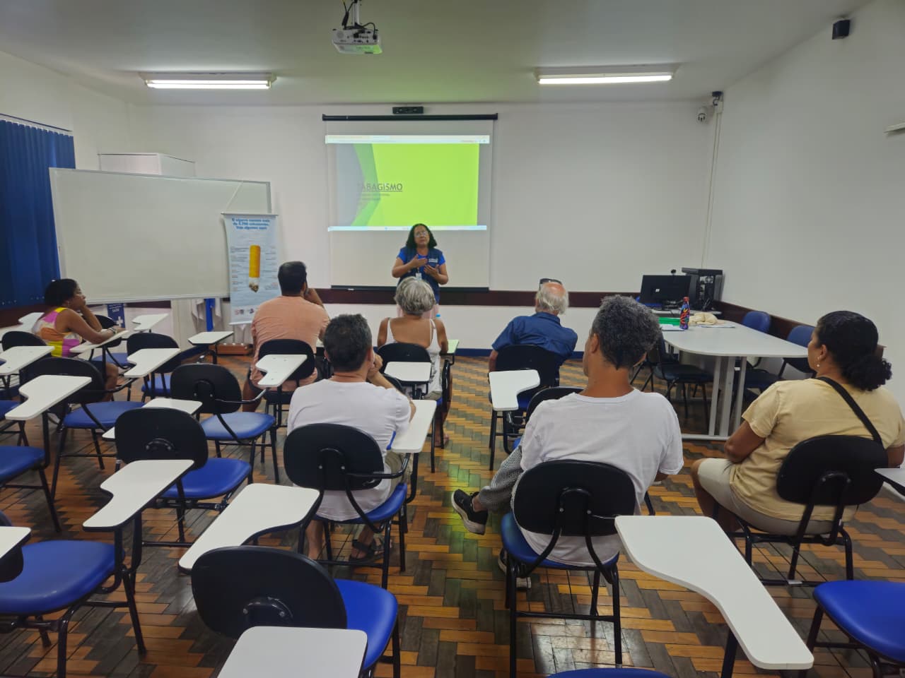 Grupo Antitabagismo do CMS Manoel José Ferreira
