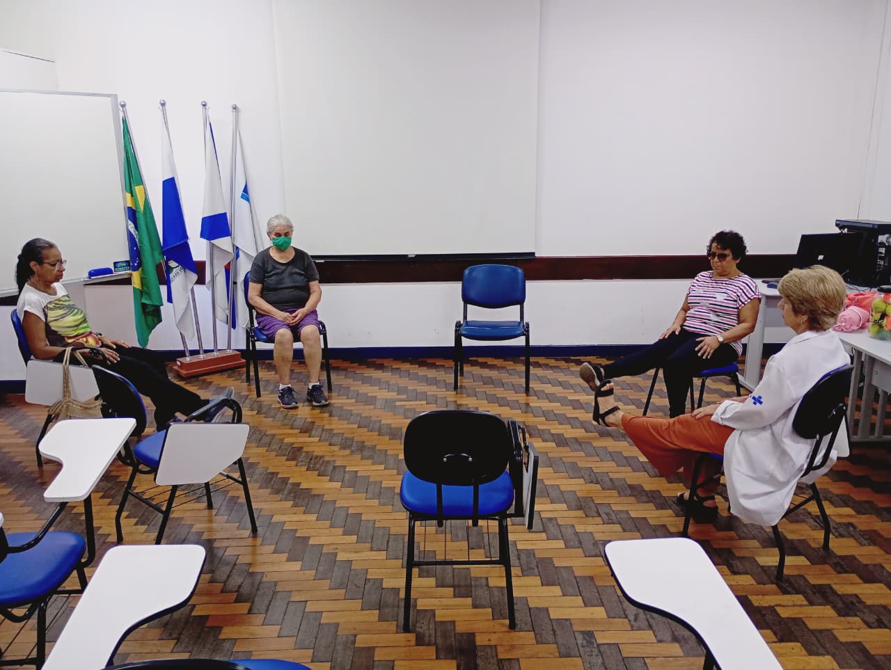 Grupo de Fisioterapia do CMS Manoel José Ferreira