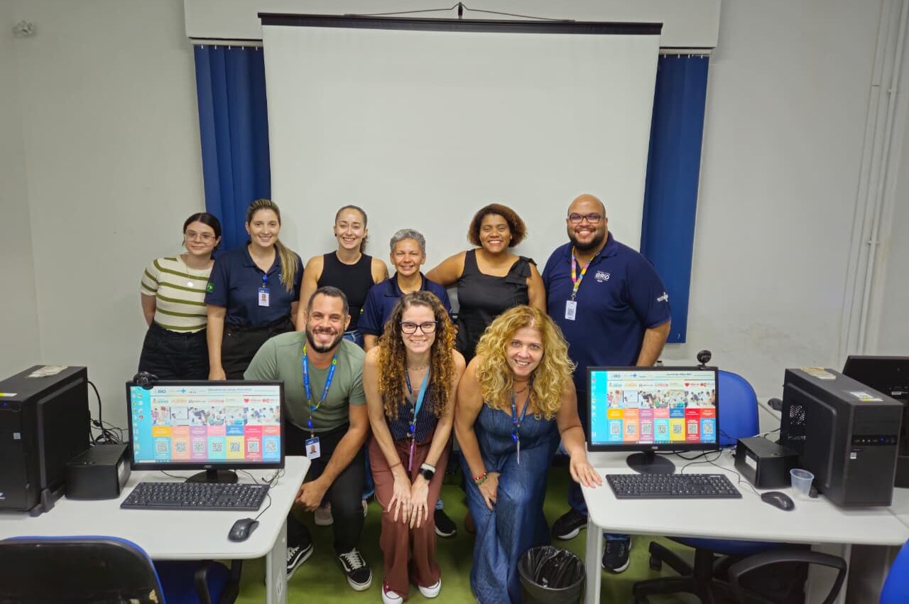 RioSaúde realiza testes de conteúdo em Plataforma de Educação