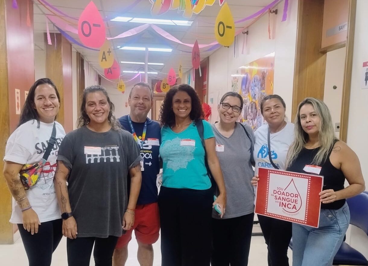 Programa Academia Carioca promove ação de doação de sangue no INCA
