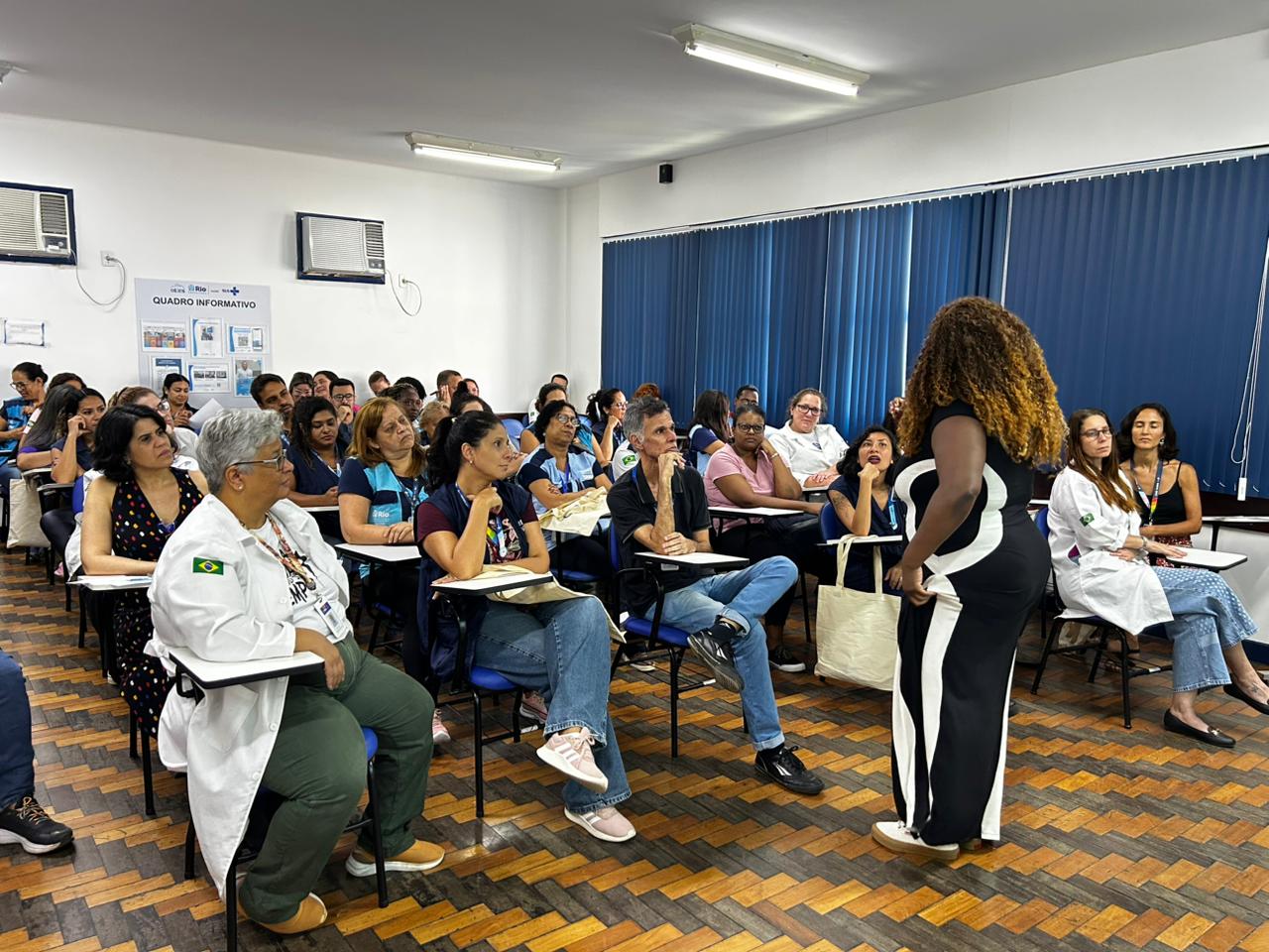 Roda de Conversa sobre Saneamento Básico e Saúde no CMS Manoel José Ferreira