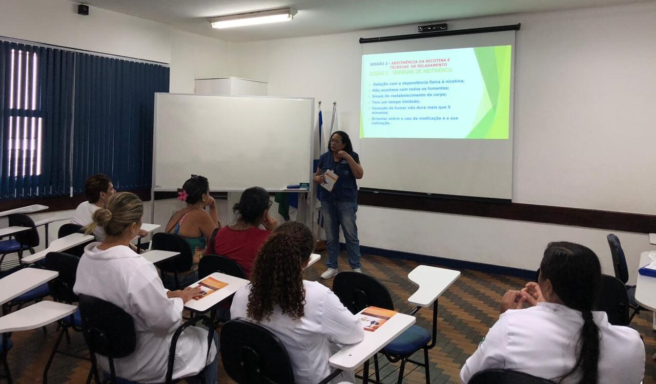 Grupo Antitabagismo do CMS Manoel José Ferreira