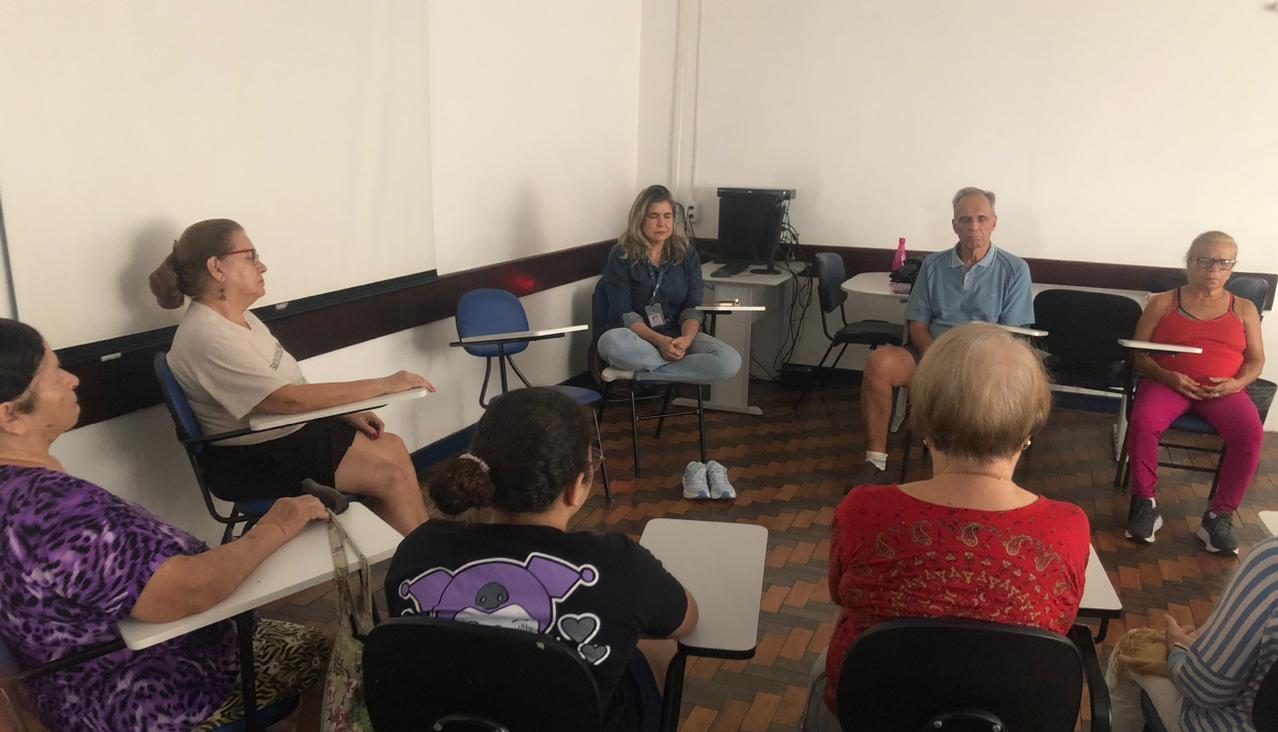Grupo de Terapia Integrativa do CMS Manoel José Ferreira