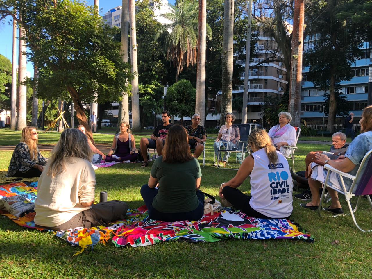 Meditação no Palácio do Catete