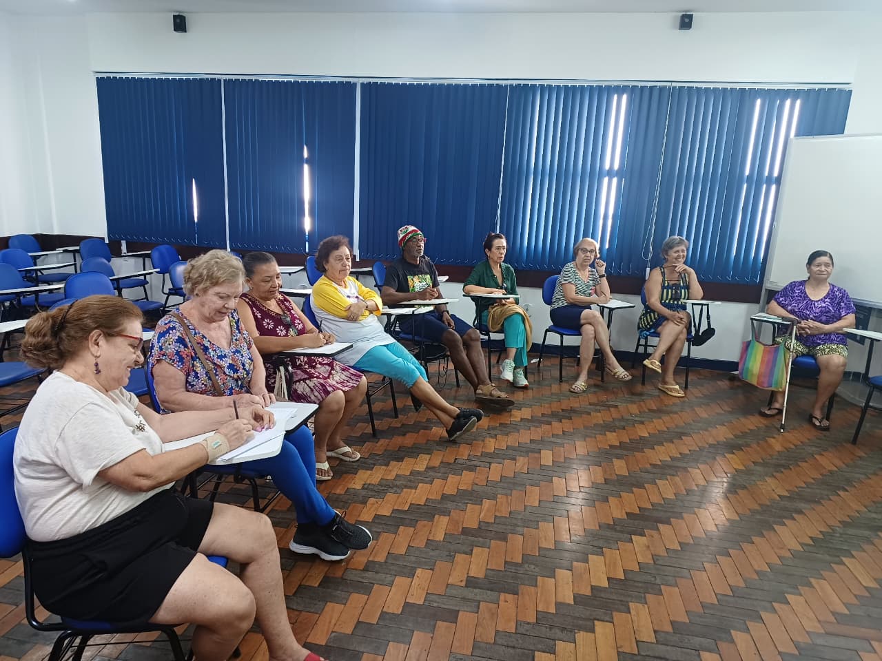 Grupo de Terapia Integrativa do CMS Manoel José Ferreira