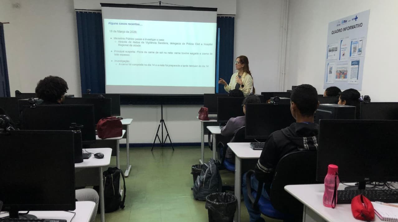 Aula do Programa de Residência em Vigilância Sanitária