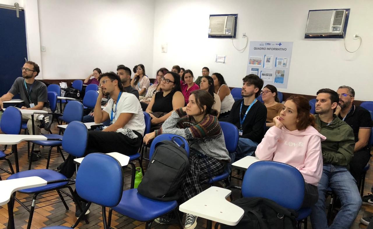 Aula do Programa de Residência em Medicina de Família e Comunidade (PRMFC)