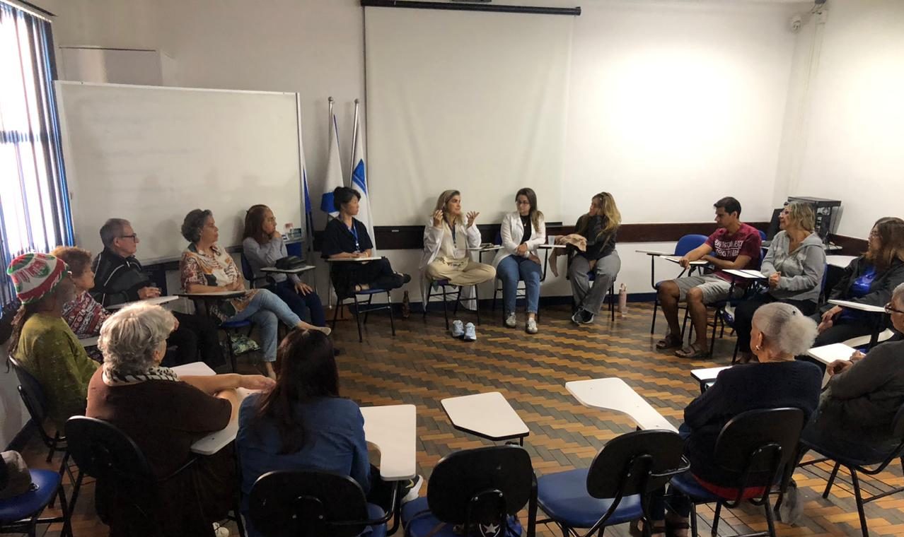 Grupo de Terapia Integrativa do CMS Manoel José Ferreira
