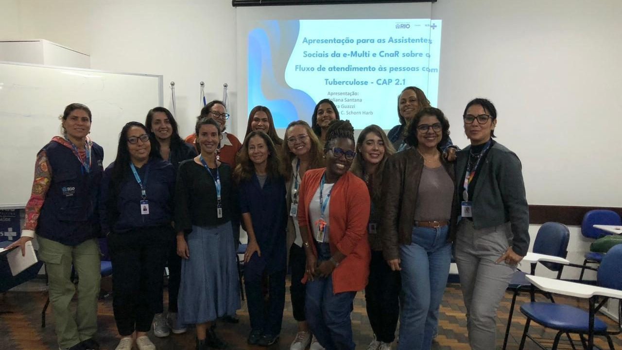 Reunião técnica sobre fluxo de atendimento do serviço social no CMS Manoel José Ferreira