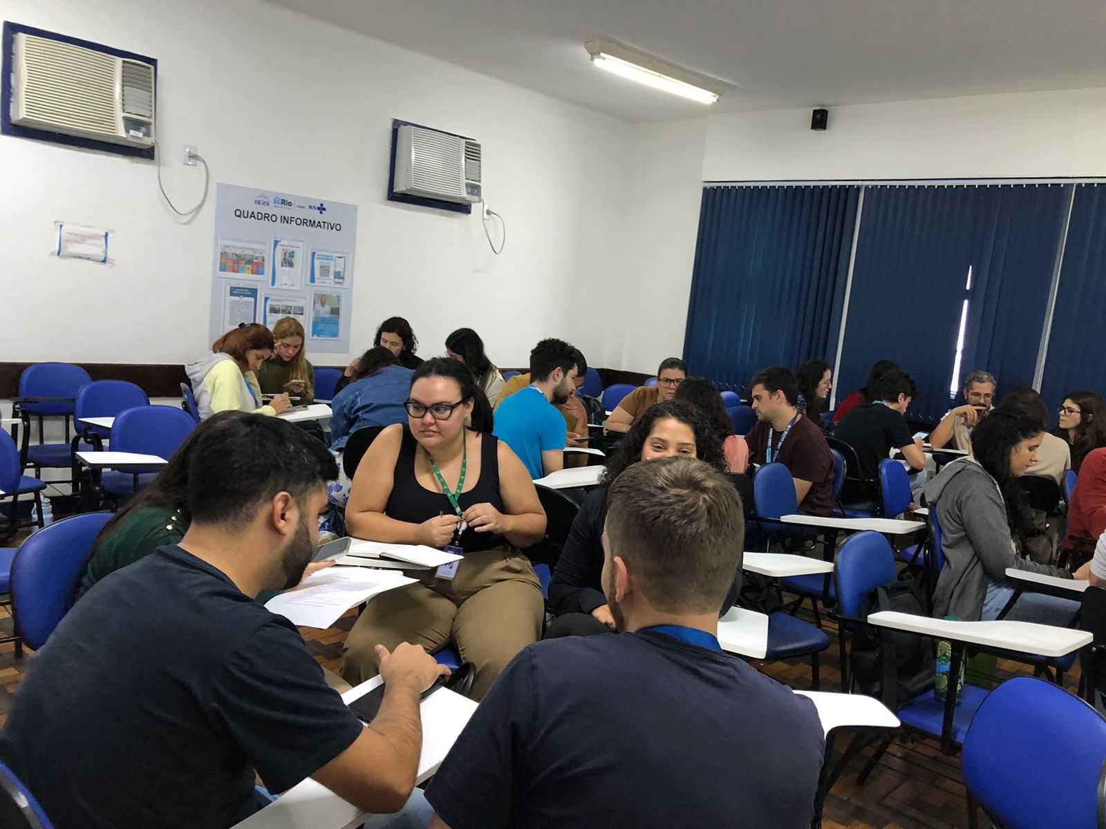 Aula do Programa de Residência em Medicina de Família e Comunidade (PRMFC)