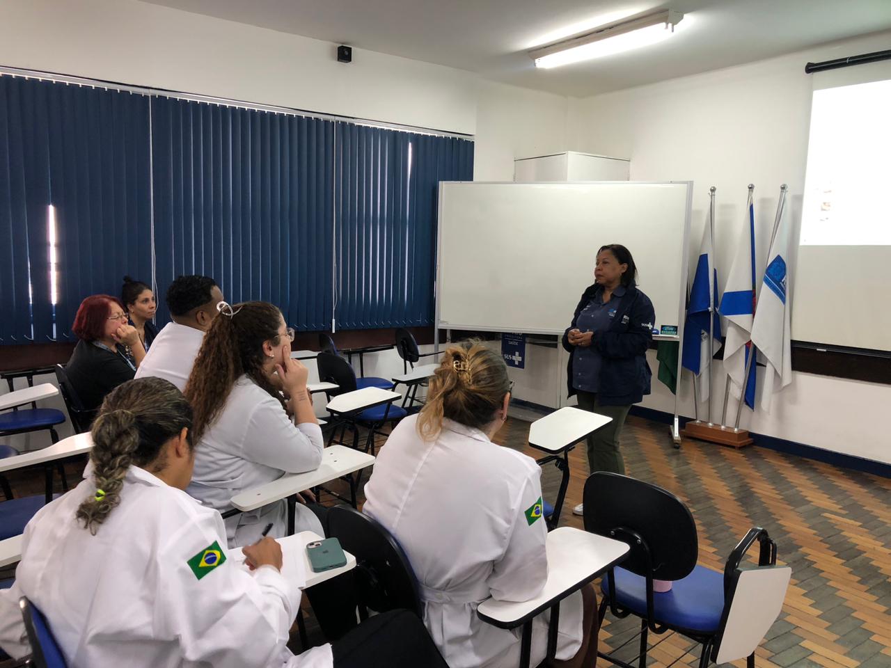 Treinamento de Prova Tuberculínica do CMS Manoel José Ferreira