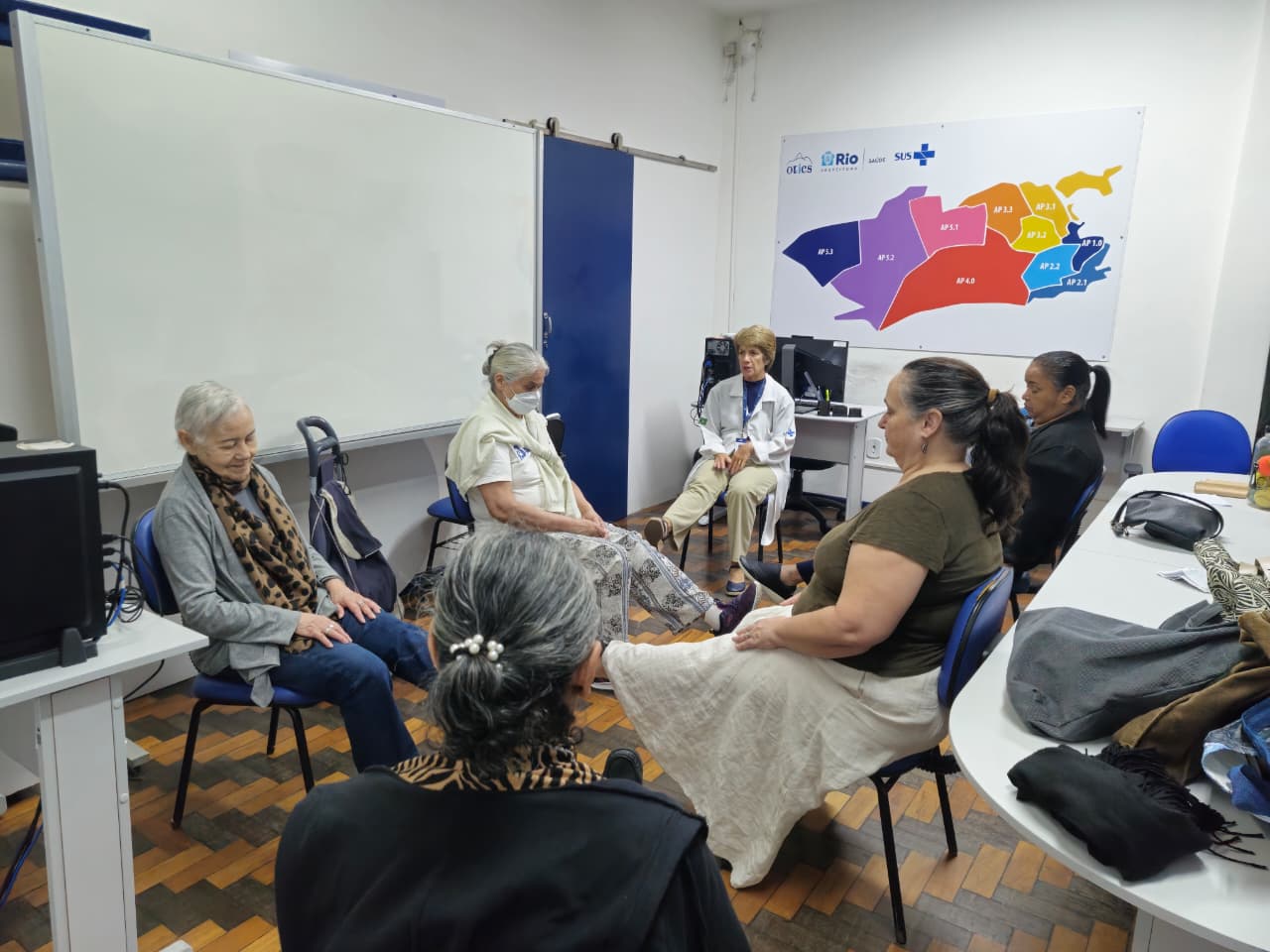 Grupo de Fisioterapia do CMS Manoel José Ferreira