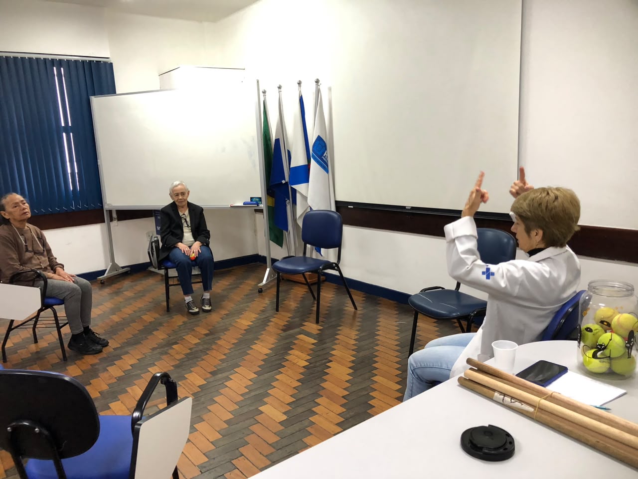 Grupo de Fisioterapia do CMS Manoel José Ferreira