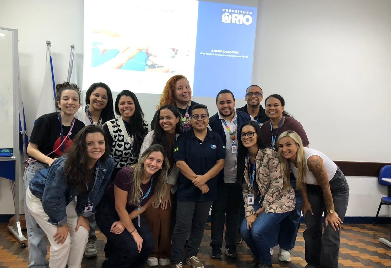 Treinamento em Tala Gessada para os Enfermeiros da CAP 2.1