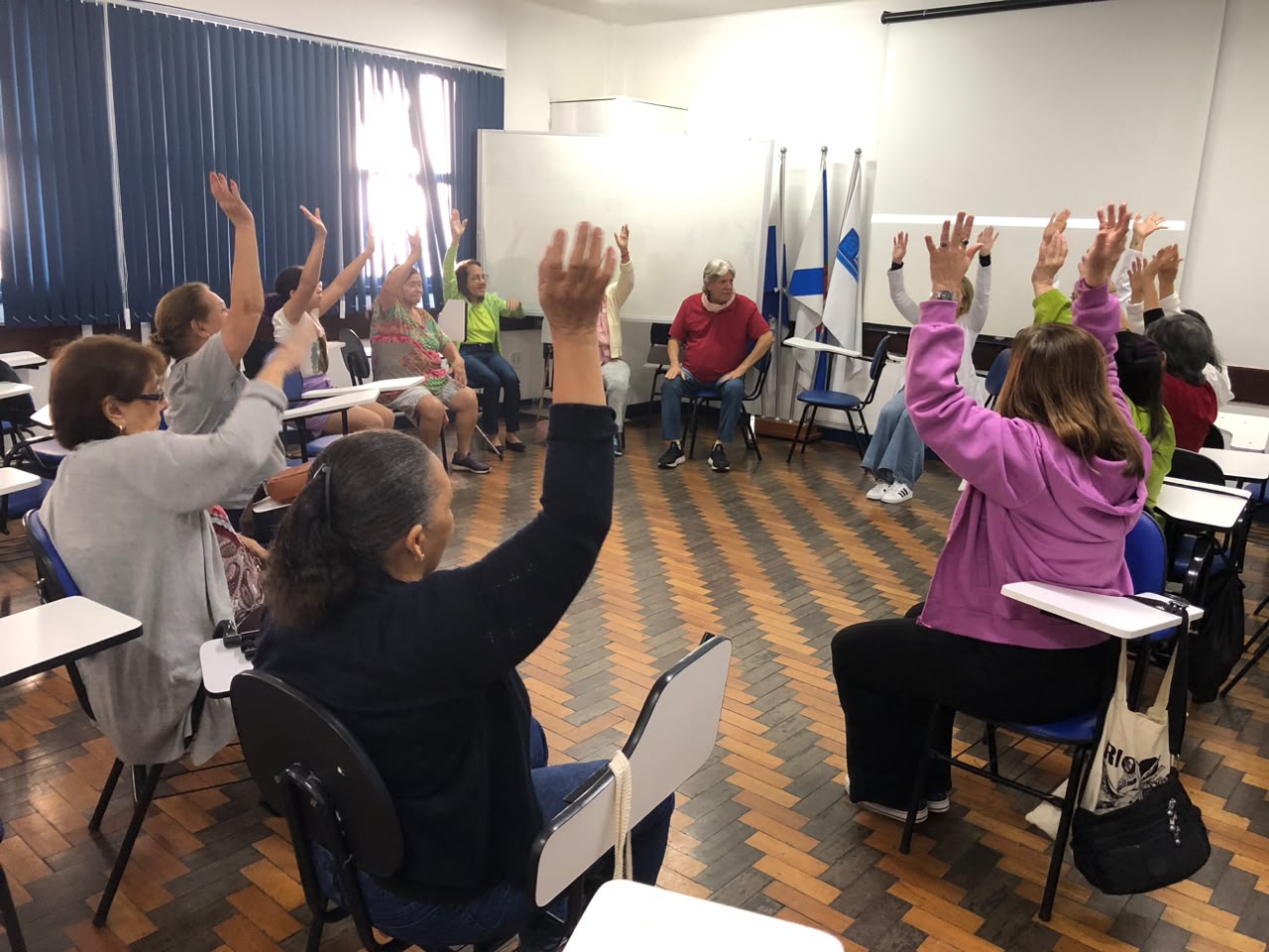Grupo de Terapia Integrativa do CMS Manoel José Ferreira