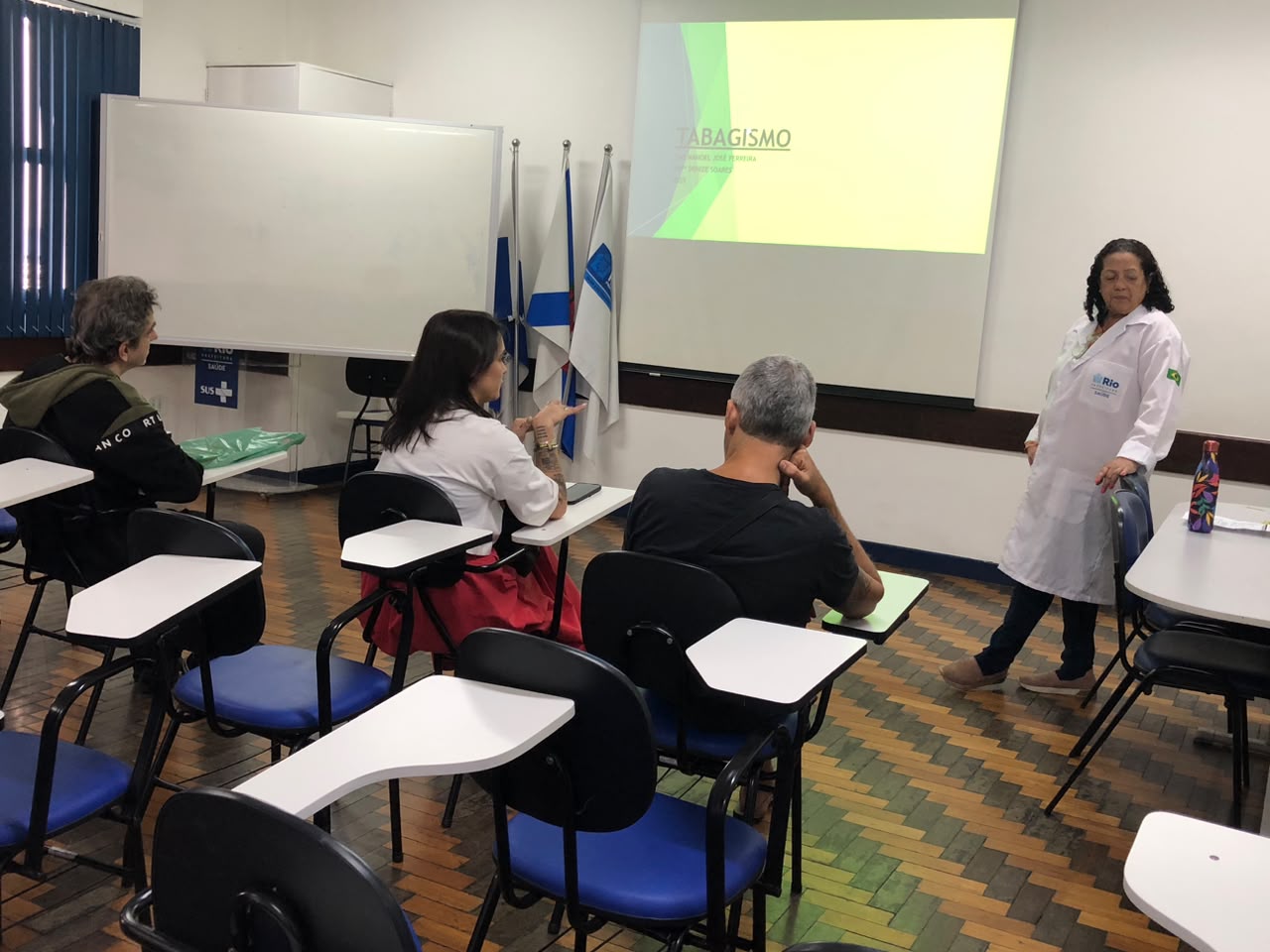 Grupo Antitabagismo do CMS Manoel José Ferreira