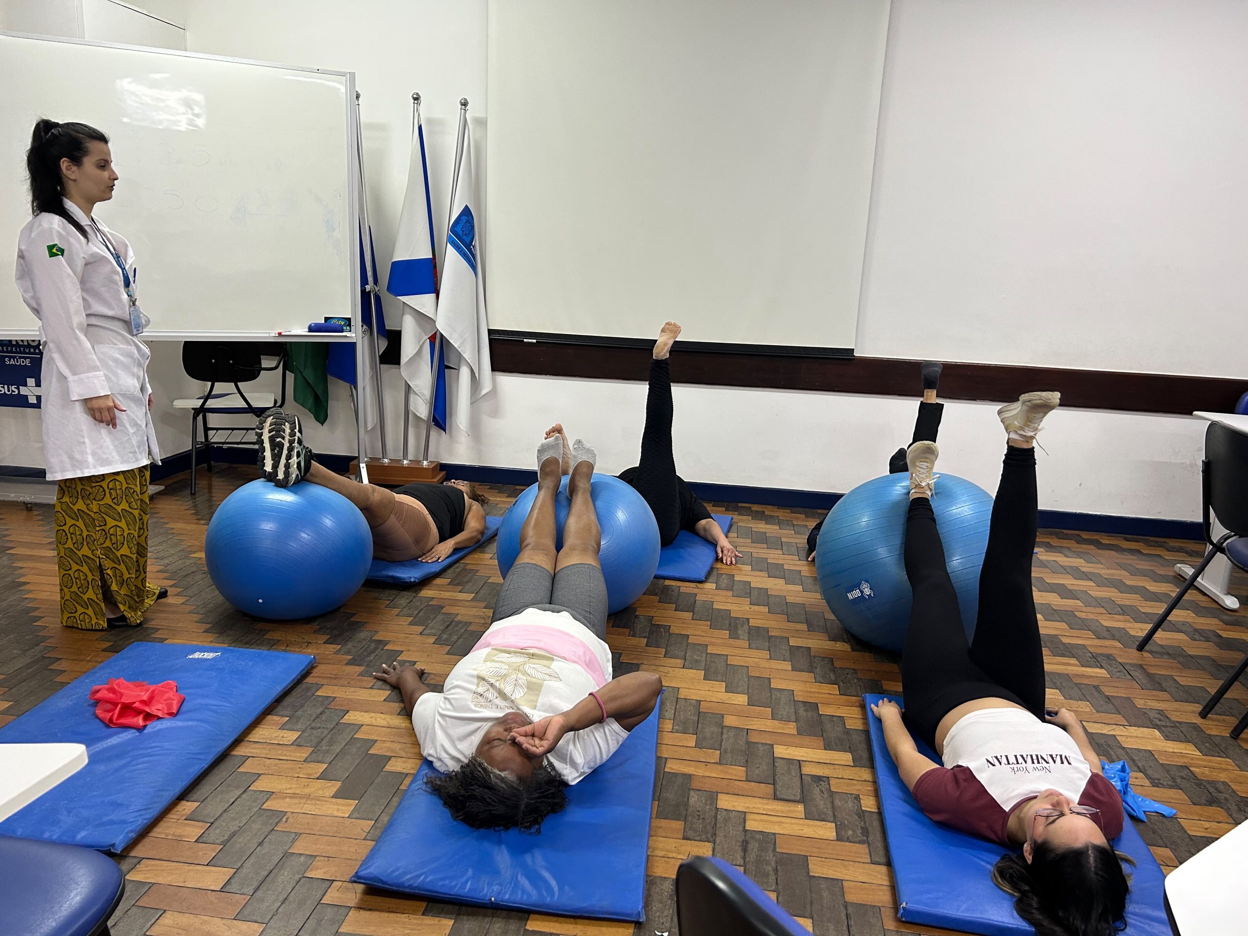 Grupo de Fisioterapia do CMS Manoel José Ferreira