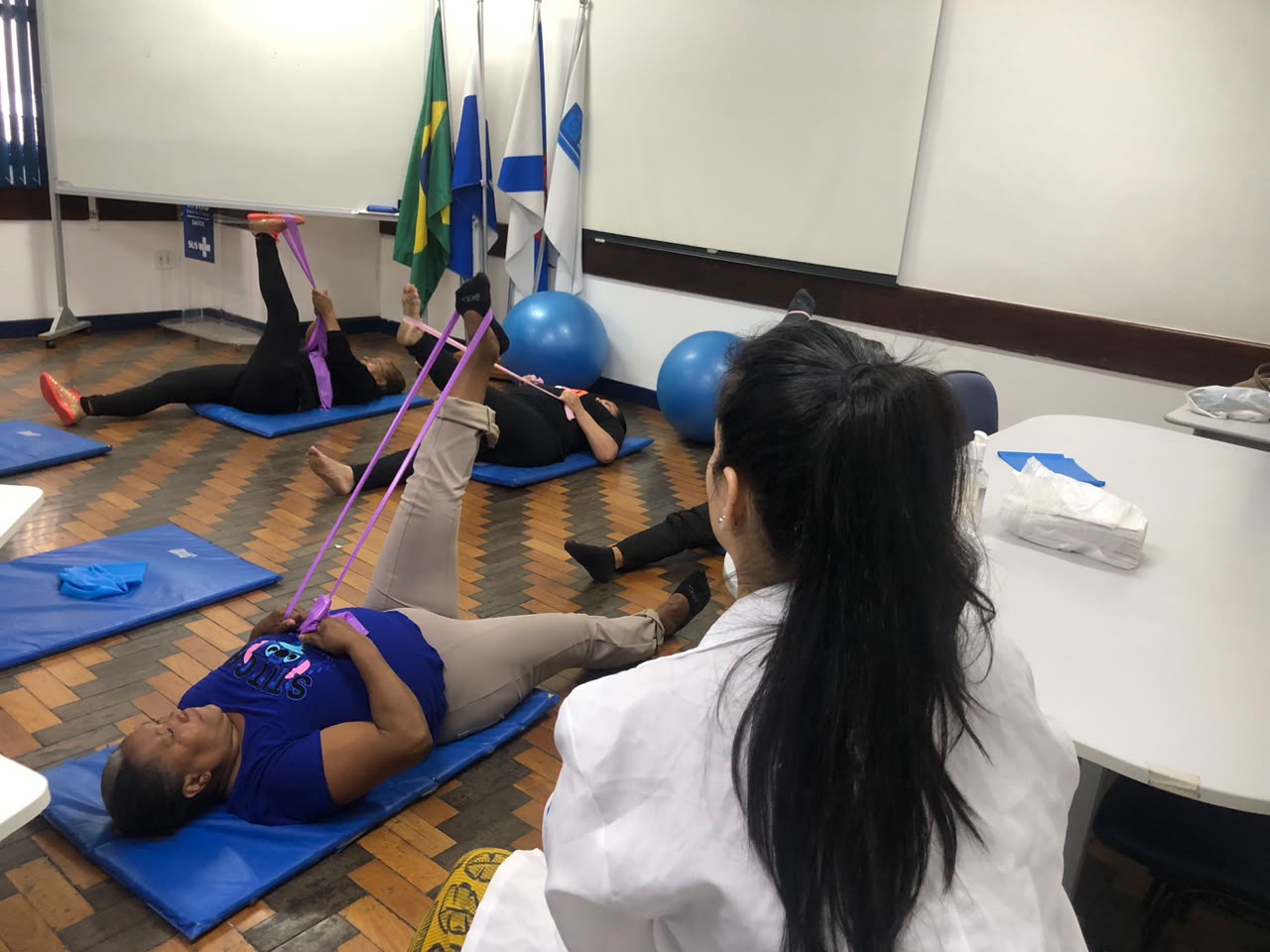Grupo de Fisioterapia do CMS Manoel José Ferreira