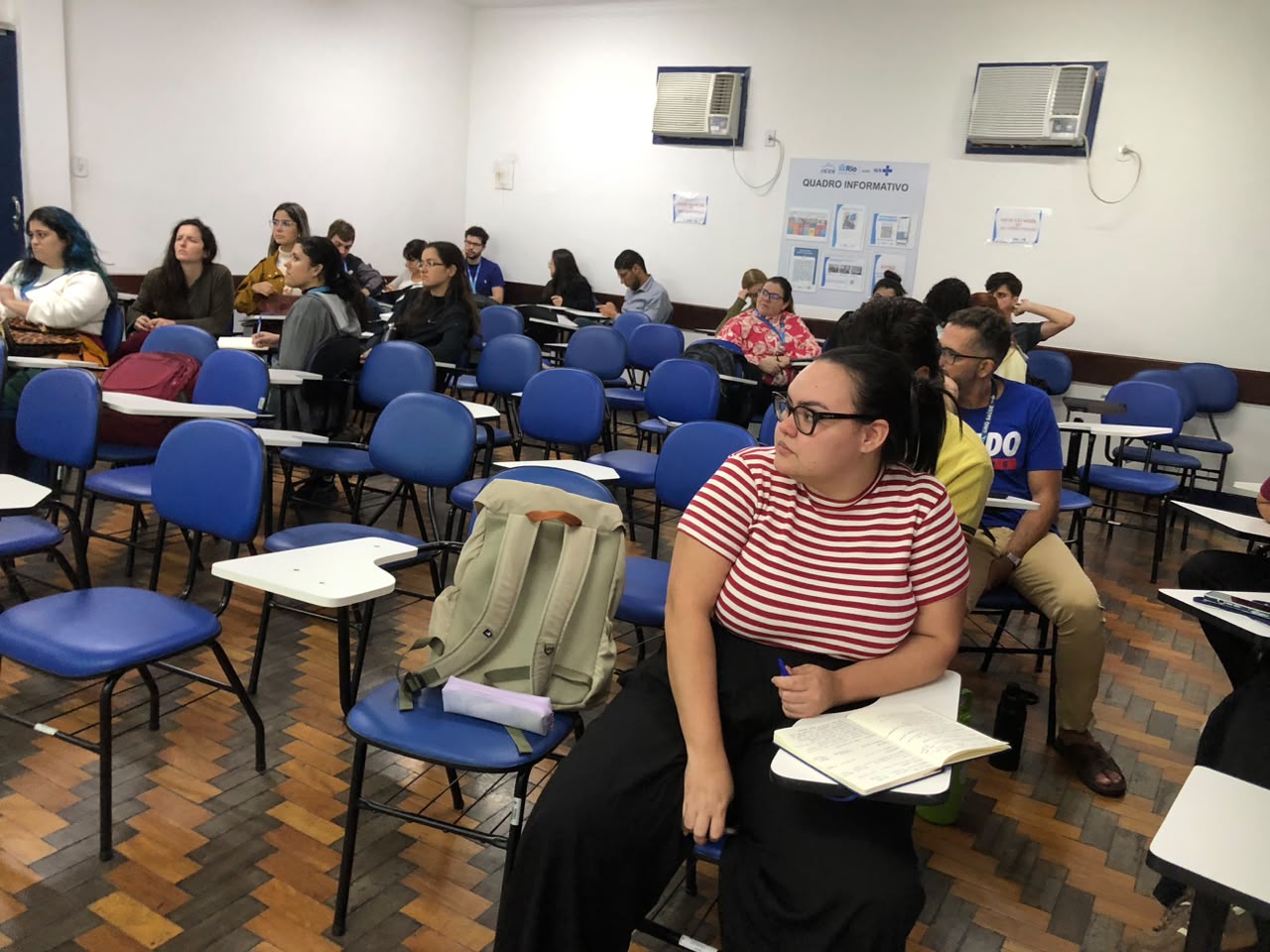 Aula do Programa de Residência em Medicina de Família e Comunidade (PRMFC)