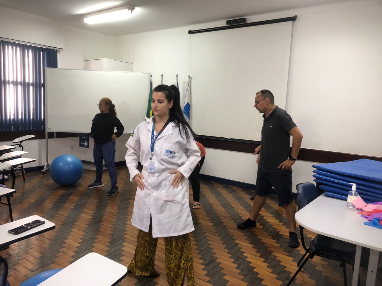 Grupo de Fisioterapia do CMS Manoel José Ferreira