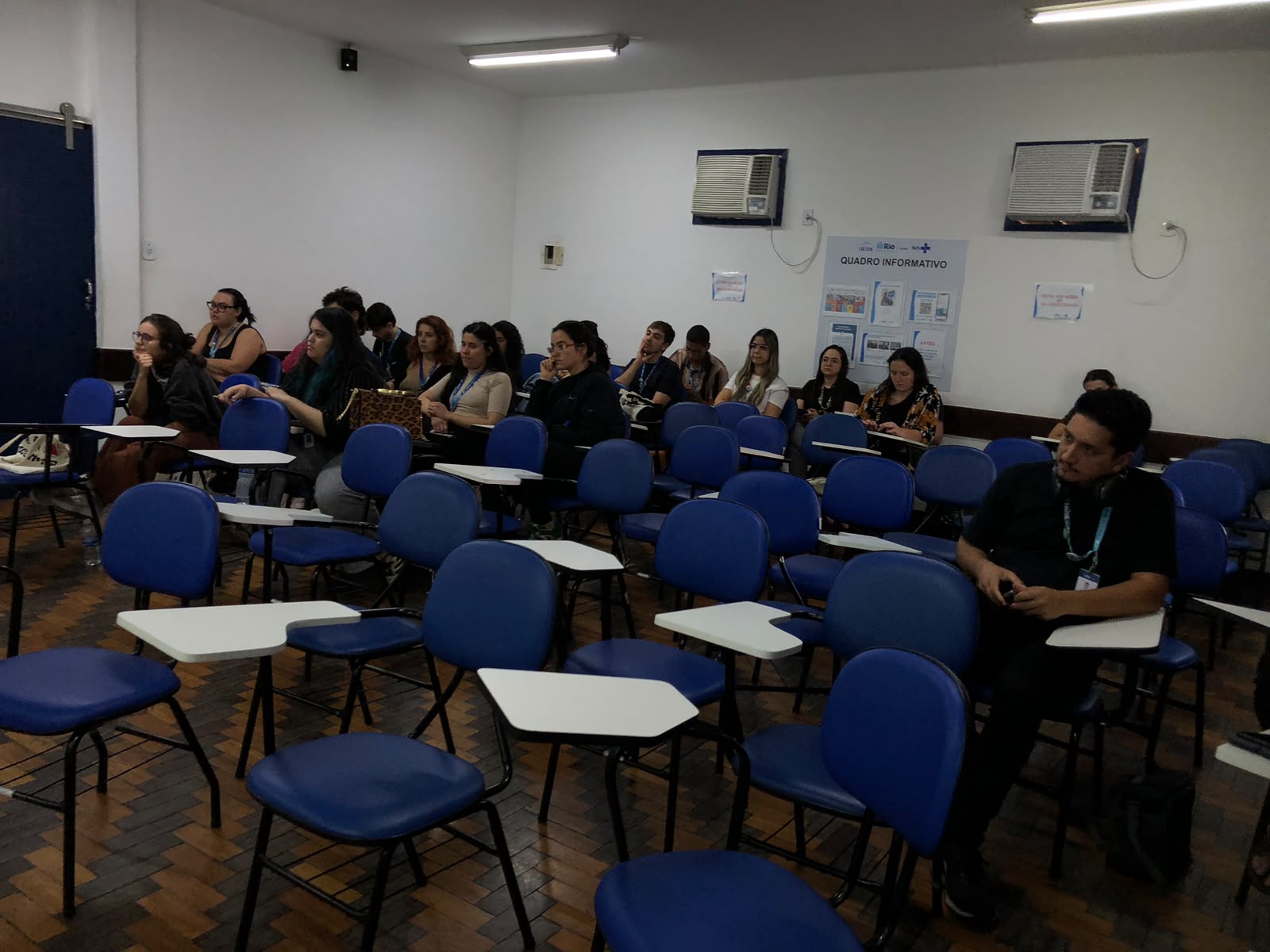 Aula do Programa de Residência em Medicina de Família e Comunidade (PRMFC)
