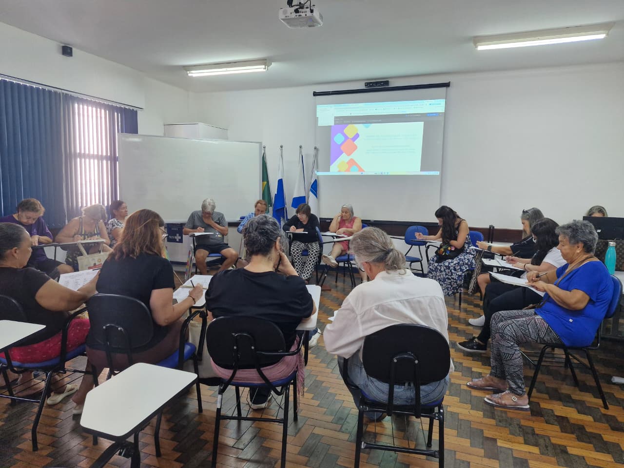 Grupo de Terapia Integrativa do CMS Manoel José Ferreira