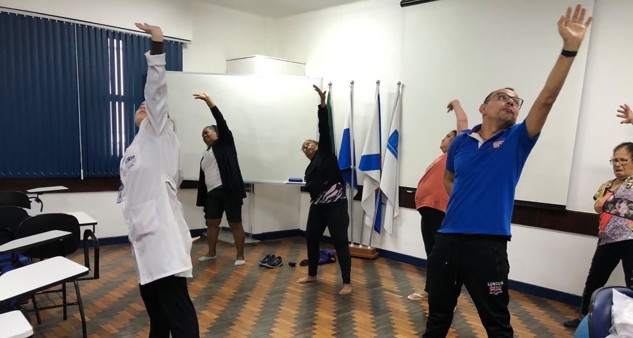 Grupo de Fisioterapia do CMS Manoel José Ferreira