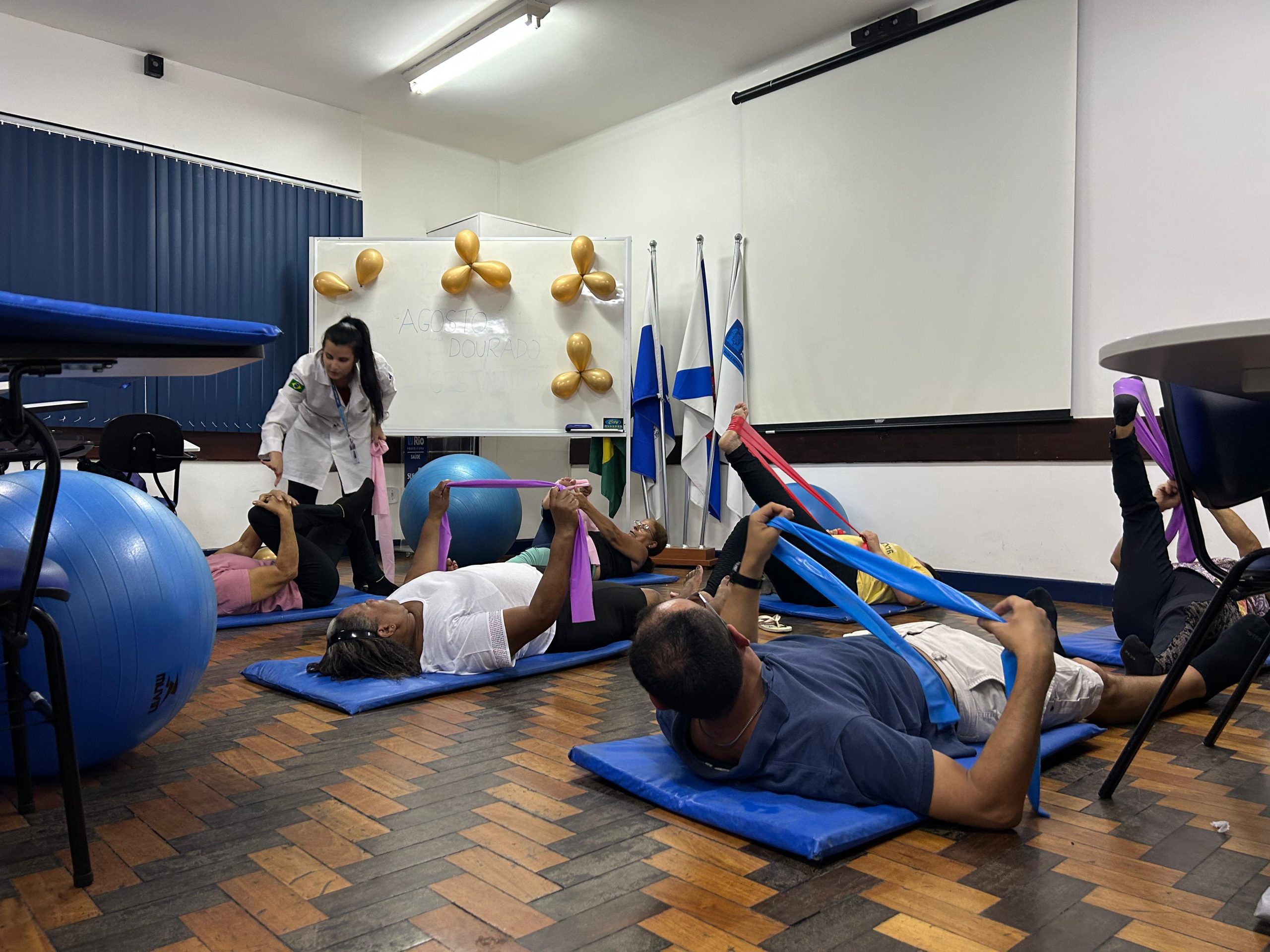 Grupo de Fisioterapia do CMS Manoel José Ferreira
