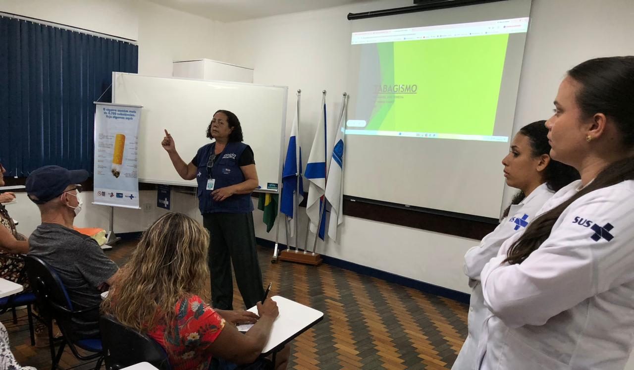 Grupo Antitabagismo do CMS Manoel José Ferreira