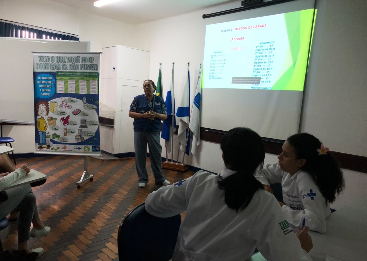 Grupo Antitabagismo do CMS Manoel José Ferreira