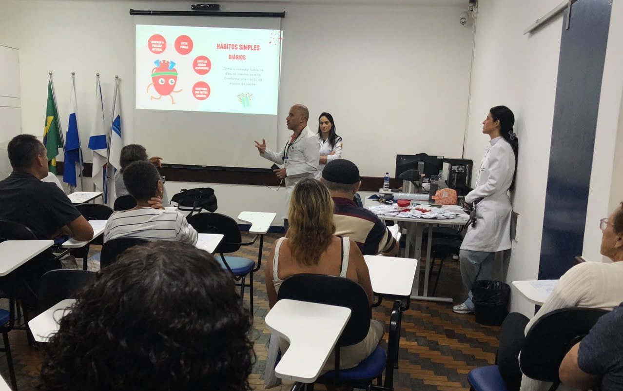 Grupo de Hiperdia da Equipe Getúlio Vargas do CMS Manoel José Ferreira