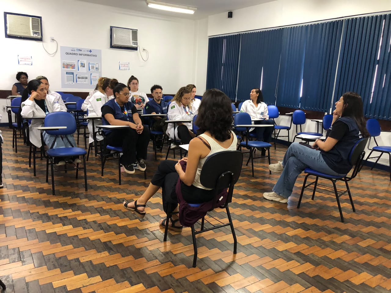 Educação Continuada para os Técnicos de Enfermagem do CMS Manoel José Ferreira